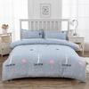 Flannel Duvet Cover Set - Single Piece for Dormitory Bunk Bed, Includes Pillowcase & Double Duvet Cover