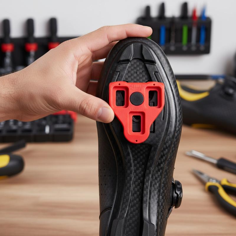 9 Degree Float Cycling Parts Clips Nut Cleats Bicycle Cleats Set Bike Shoes Cleats Pedals Cleat Set Lock Pedal