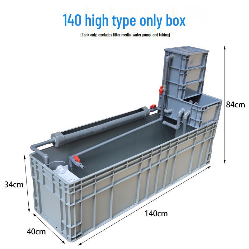 Enhanced Turtle Tank with Filter and Water Change System