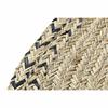 Tapis - DKD Home Decor - Naturel Polyester - Bicolore - 140x140 cm