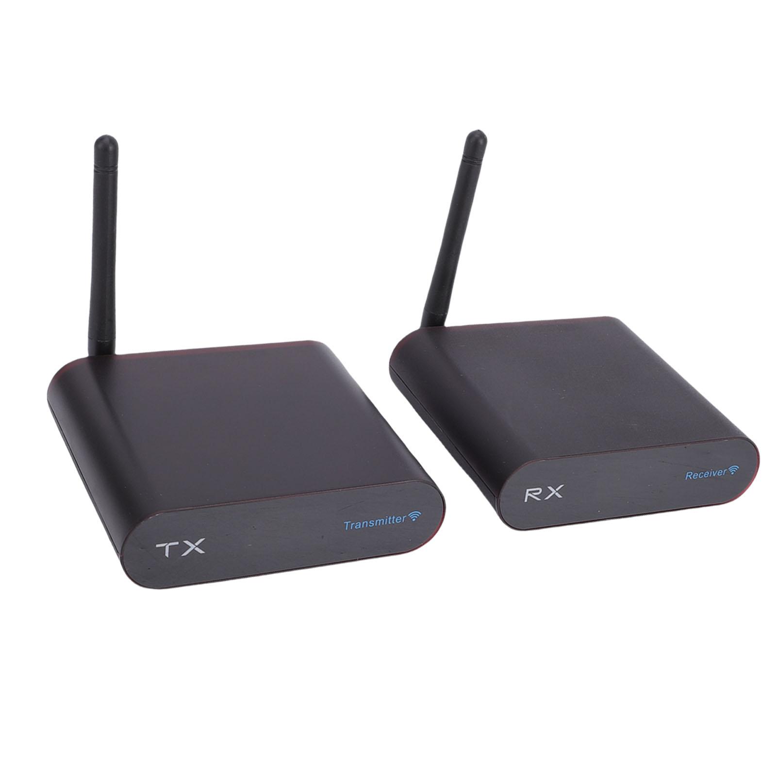 

Wireless AV Sender 8 Channels 2.4GHz Sound Video Receiver and Transmitter 300M Range EU Plug