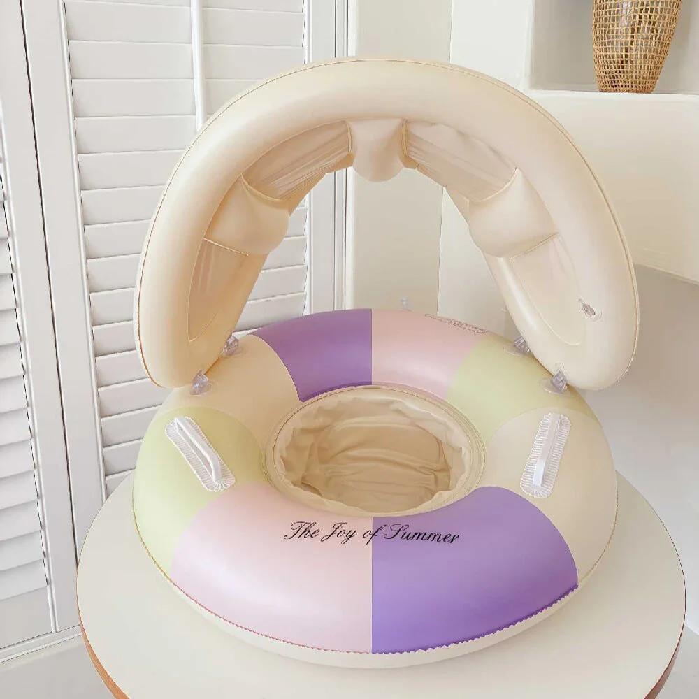 Inflatable Swimming Seat Ring Pool Float Baby Swim Ring Tube for Kid Child Swimming Circle Beach Water Play Equipment