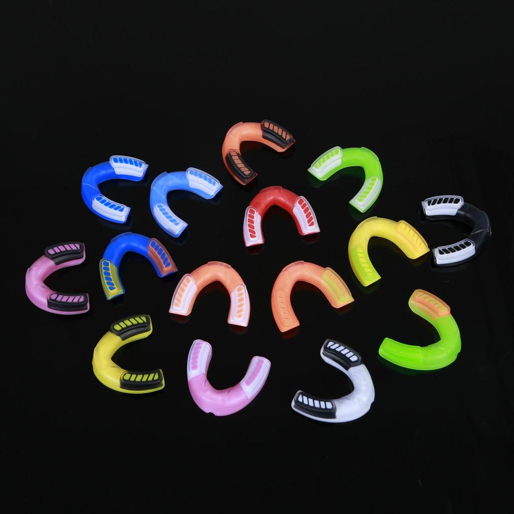 Adult Professional Sports Mouthguard for Taekwondo, Boxing & Sanda – Anti-Grinding Teeth Protector Mouth Tray