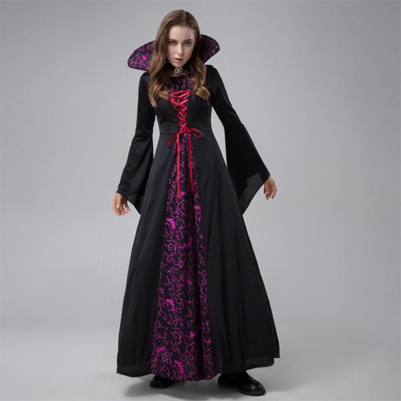 Gorgeous Women's Vampire Ensemble Made From Comfortable Polyester Fabric