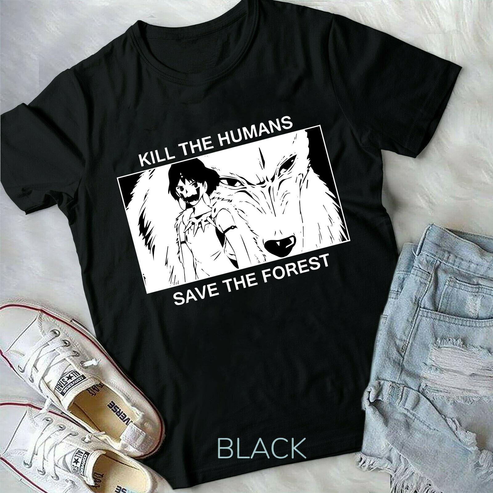 Princess Mononoke Tee - Hayao Miyazaki - Studio Ghibli Shirt Shirt Unisex T-Shirt M