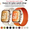 Pulseira de Laço Trançado de Nylon Para Huawei Watch Fit 5/Fit5 Pro Esportiva Confortável Respirável Pulseira de Pulso Para HUAWEI Fit 4Pro 4 3 Pulseira de Tecido