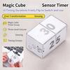 Gravities Activated Electronic Timer Cubes Automatic Detection Accurate Timing Large Digital Display with 10 Presets Time