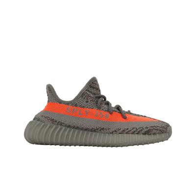 Yeezy Boost 350 V2 Beluga šviesą atspindintys unisex sportbačiai Pilki stulpo pilka saulės raudona GW1229