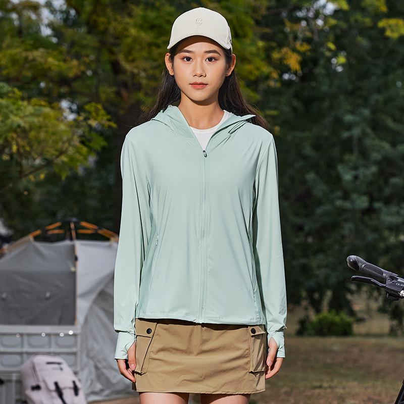 

Женский топ с длинным рукавом для защиты от солнца со съемным козырьком, устойчивый к УФ-излучению, для ношения на открытом воздухе 4XL