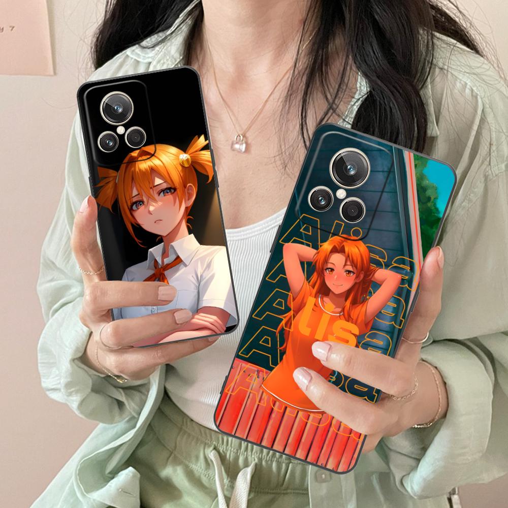 Everlasting Summer Alisa Matte Mobile Phone Case for Realme GT 8 Neo Pro C75 73 71 C67 65 C55 53 C35 31 C20 15 Colorful Cover