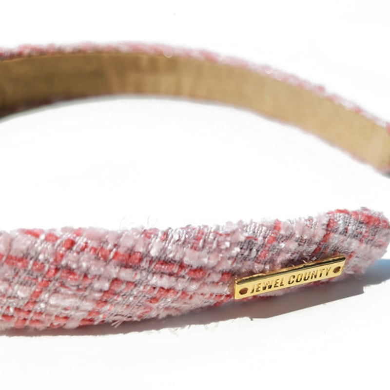 jewelCOUNTY Color Tweed Hairband
