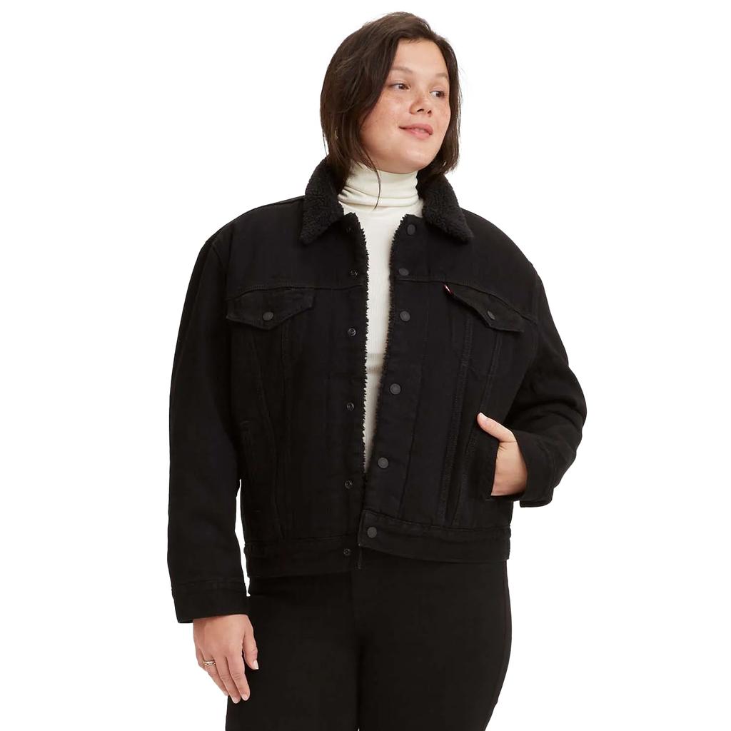 Levis Womens/Ladies Ex-Boyfriend Sherpa Trucker Jacket