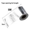 Car Accessories Interiors Tape Exhaust Heat Tape Manifold Downpipe High Temperature Bandage Tape Silver Adhesive Tape