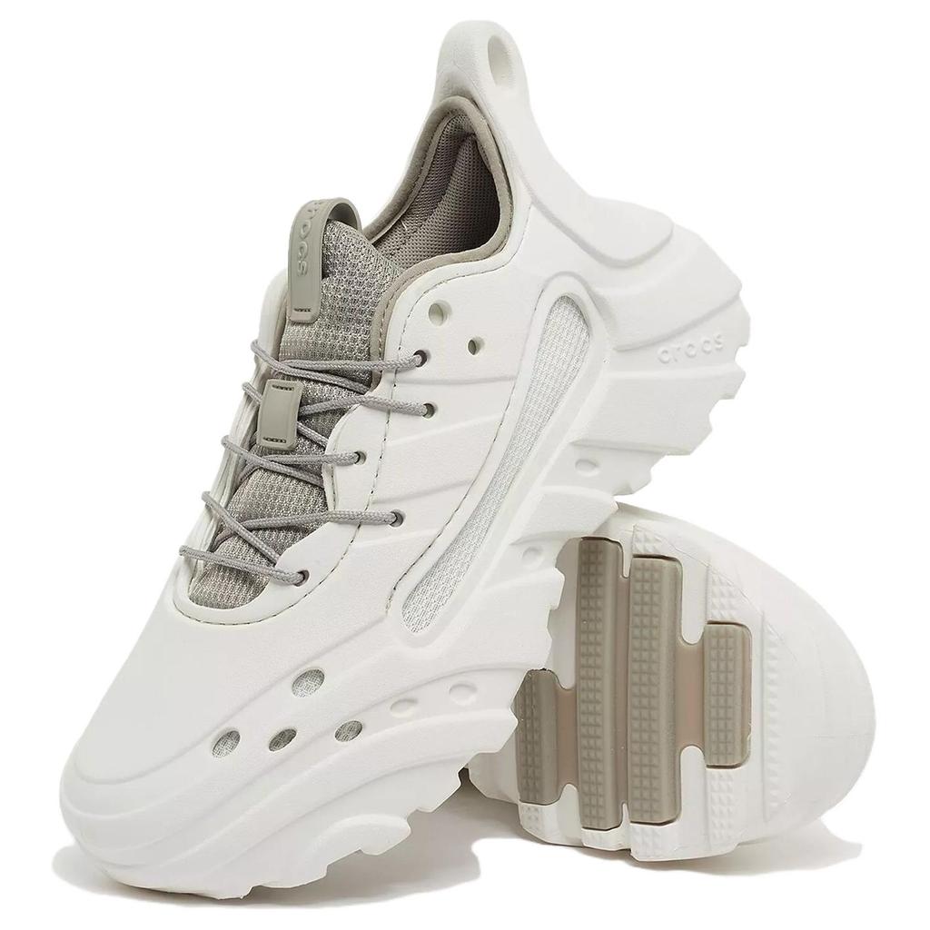 Crocs Nova Trek White Grey Unisex Sneakers 209559-1FM