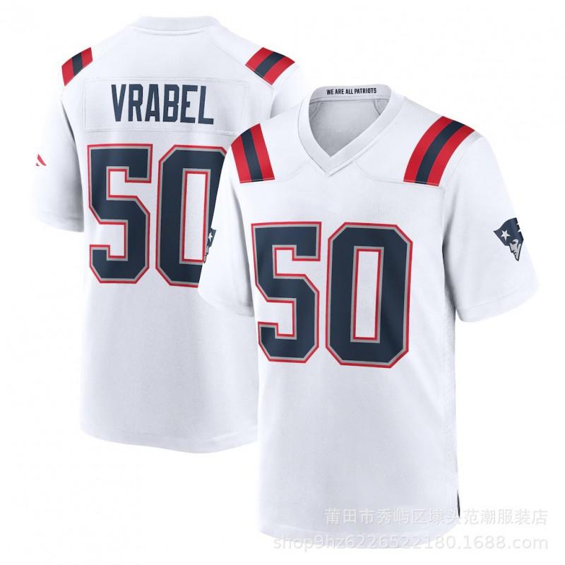 New England Patriots Embroidered Mens Football Jersey Sports Team Uniform