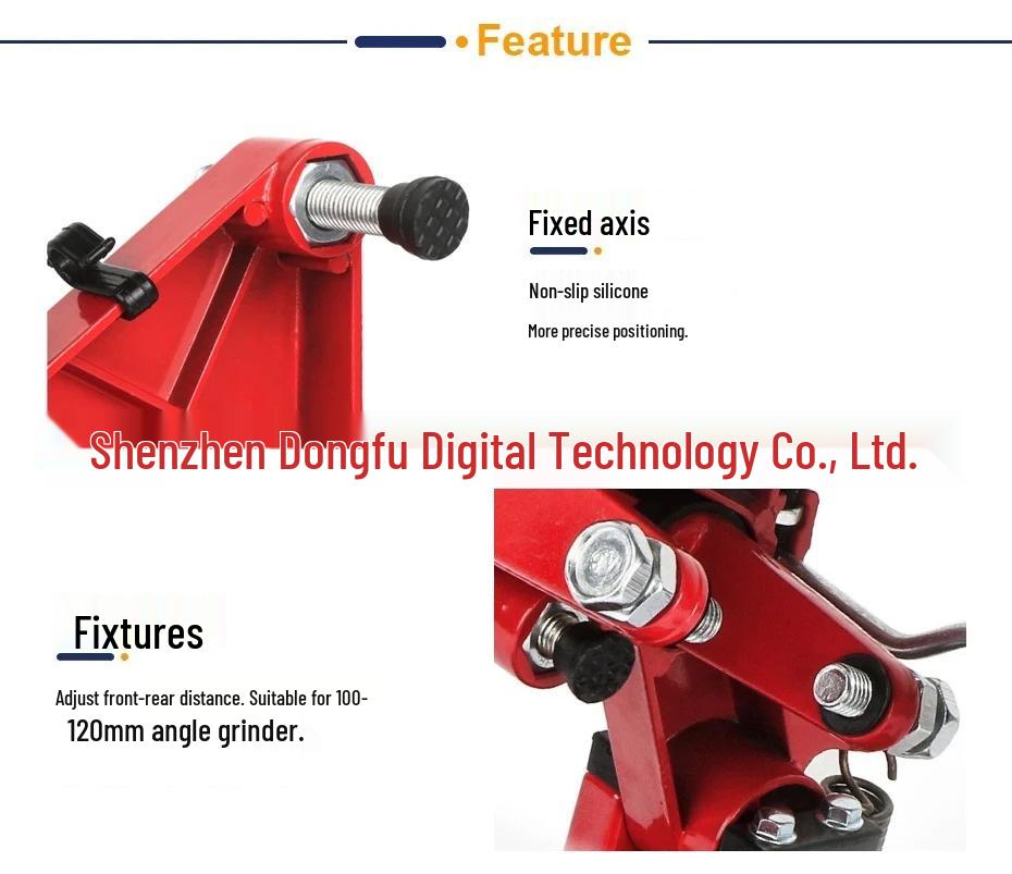 Multi-Functional Desktop Grinder and Cutting Machine with Adjustable Bracket