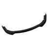3PCS Front Bumper Lip Spoiler Body Kit Glossy Black Improve Stability UV Protection Sporty for GT