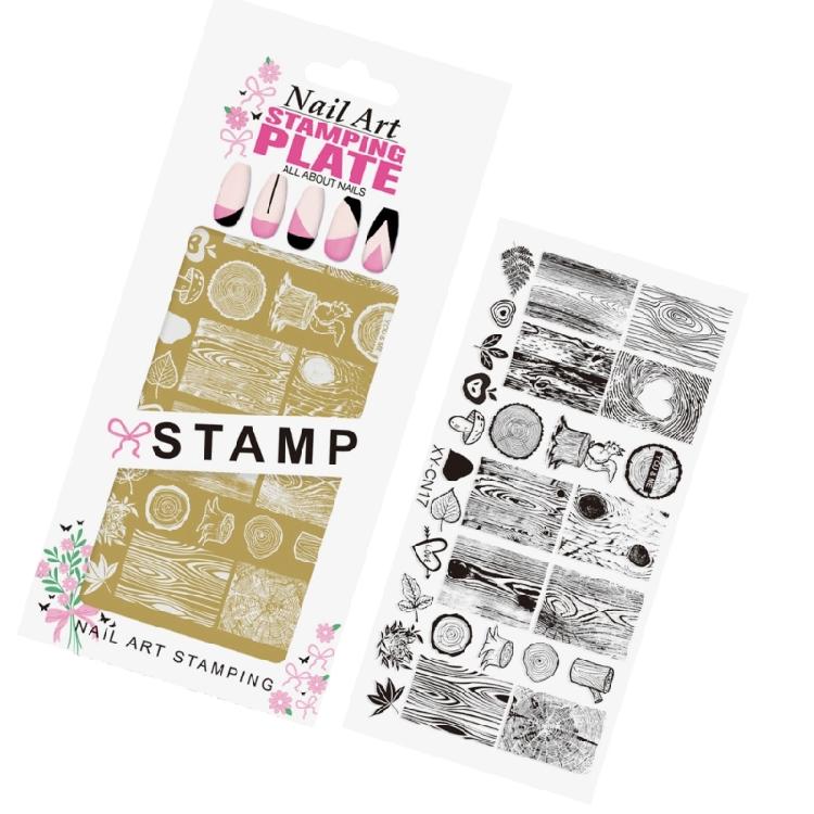 Long Lasting Metal Nail Design Stamp Reusable Template With Detailed Embossing For Gel And Regular Polish Users