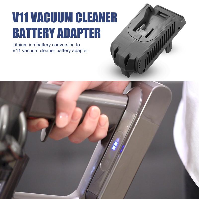 A65T-Battery Adapter For 18V Li- Battery Convert To For Dyson V11 Vacuum Cleaner MIL18V11