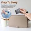 Pu Jewelry Storage Bag Multi-Functional Jewelry Roll Case High-Quality Travel Gift For Earrings Rings Necklaces Women Girls
