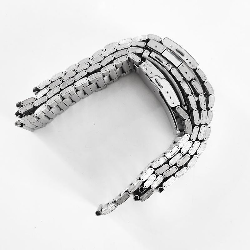 Men's Quick Release Stainless Steel Watch Band 20/22mm Metal Strap for Smartwatches