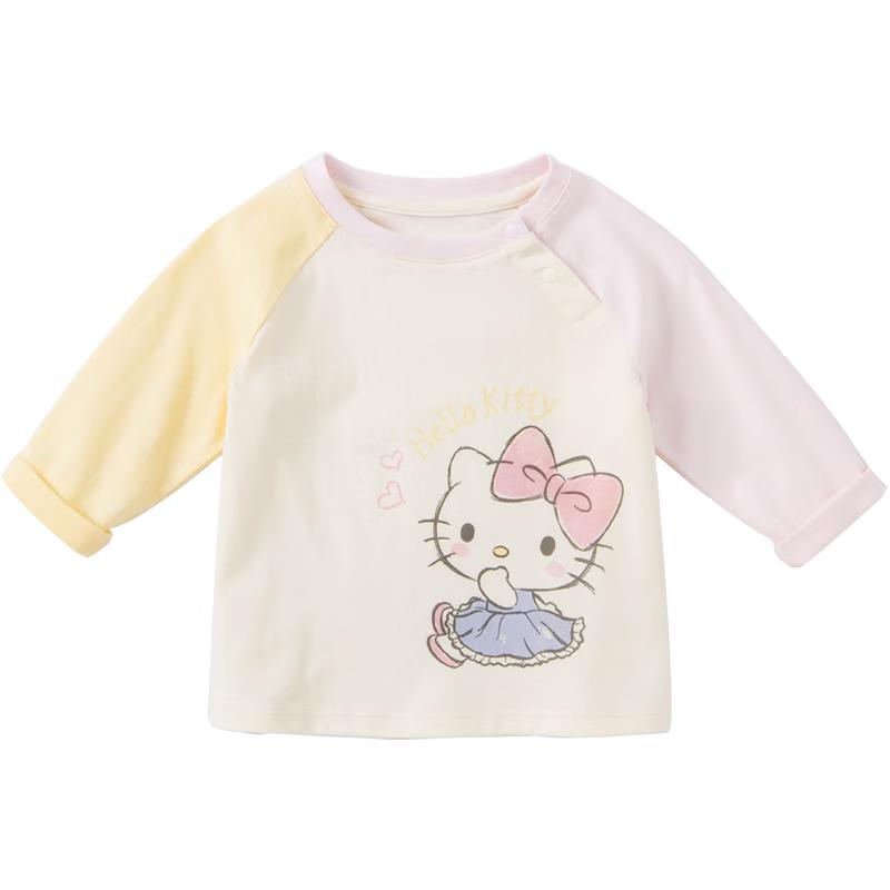 DAVE & BELLA Hello Kitty Girls' Long Sleeve T-Shirt