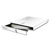 External DVD Writer Asus SDRW-08D2S-U 8x Slim White USB 2.0 with Disc Encryption and Drag-and-Burn