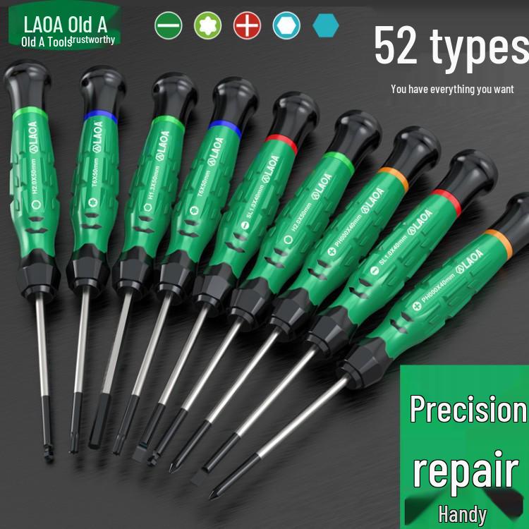 Rotating Color Ring Precision Mini Screwdriver for Mobile, Clock, Watch, Tablet Repair