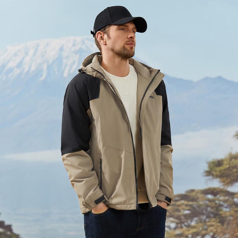 JEEP Men's Autumn/Winter Padded Hooded Jacket