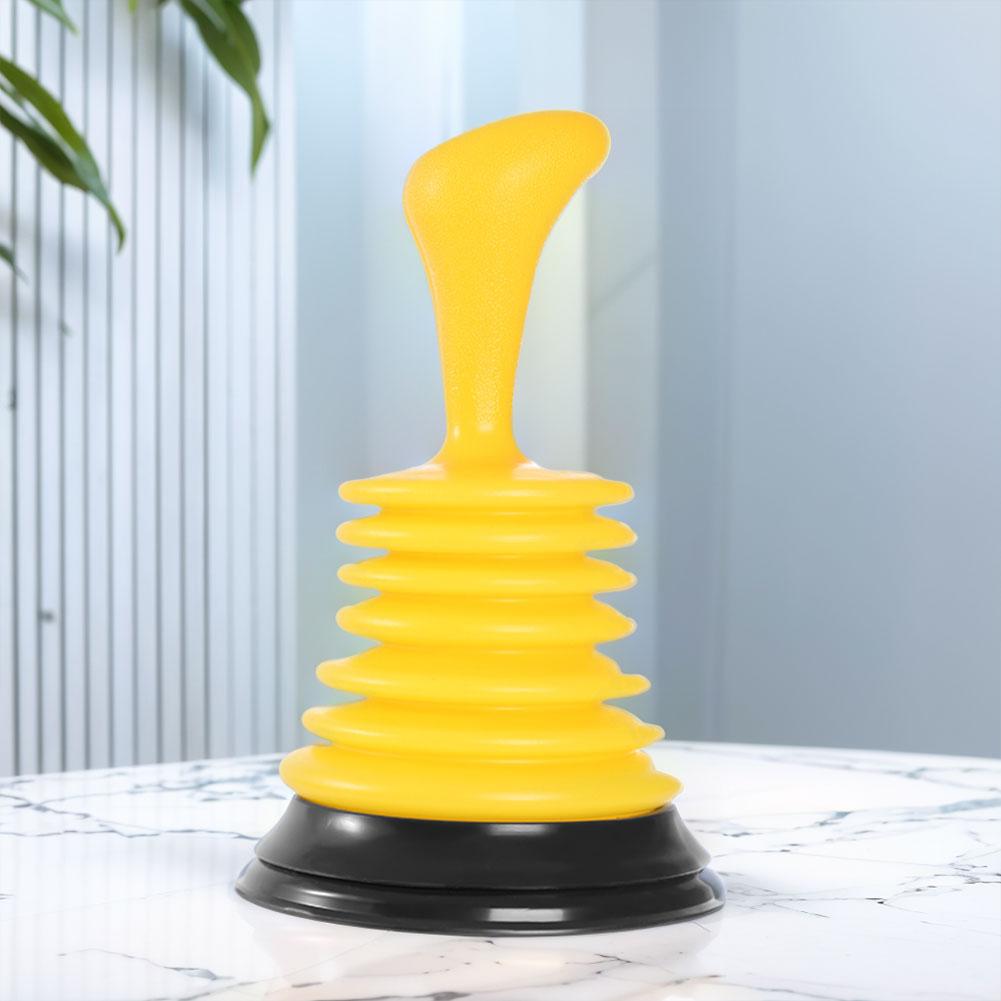Manual Drain Suction Cup Anti Blocking Powerful Sink Plunger Drain Cleaning Pump for Bathroom Sink