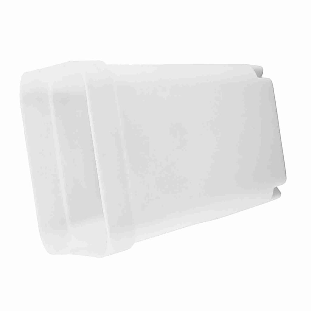 20 Stück Mini Moderne Sukkulenten Pflanzgefäße Kleine Plastikbehälter, Geschrubbte quadratische Töpfe(Weiß)