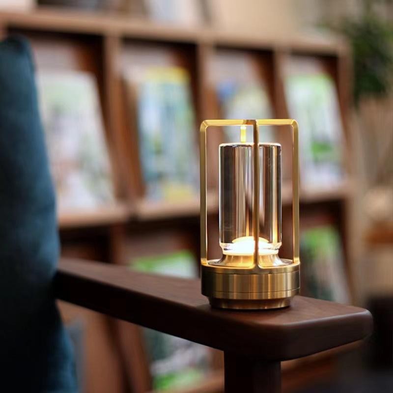 Portable Decorative Bedside Table Lamp for Bars, Restaurants, and Outdoor Camping