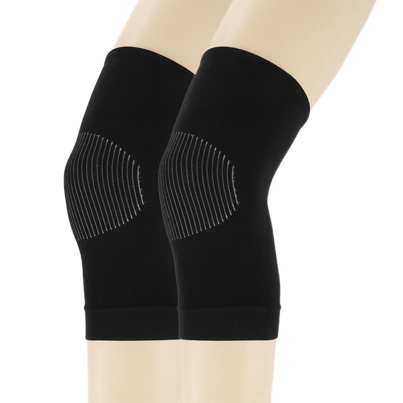 1 Pairs Sport Compression Knee Pads Sleeve for Basketball Volleyball Fitness Cycling Knee Support Elastic Nylon Fitness Gear