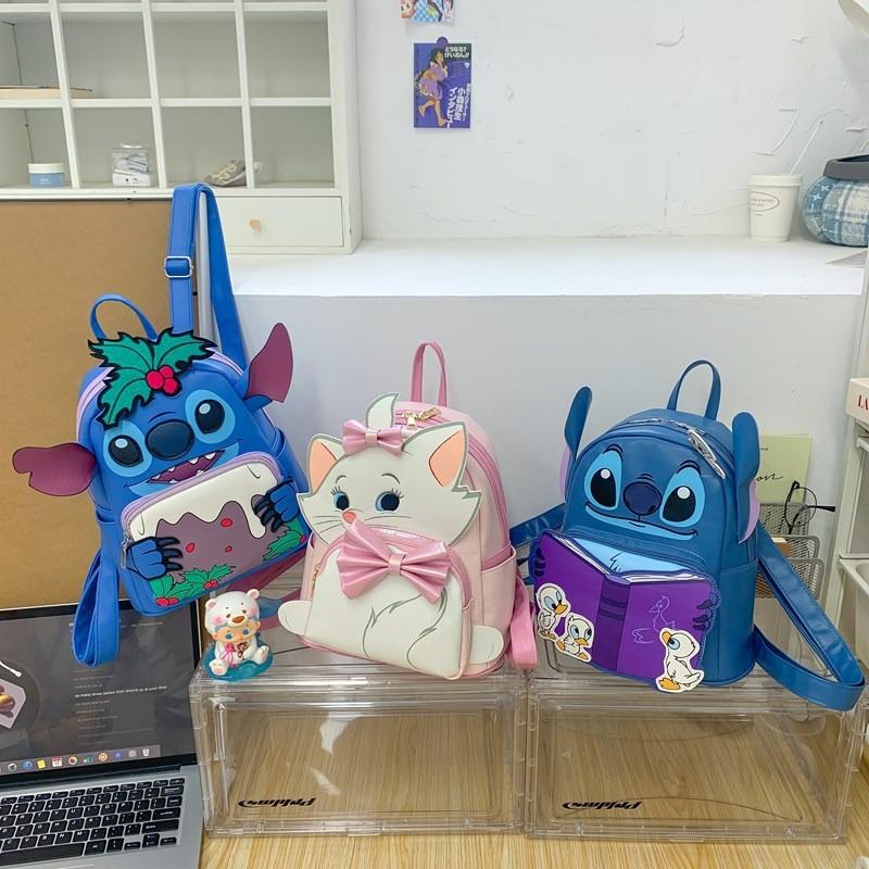 Cartoon styling cute large capacity street backpack gift new personalized little monster backpack gift
