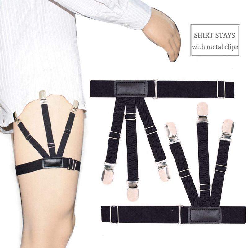 Adjustable Socks Shirt Stays Holder Non-slip Men's Garter Belt Adjustable Socks Shirt Stays Holder Non-slip Men's Garter Belt