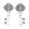 Set of 2 Religious Key Rack Wall Mount for Believers Easy Installation Hanging Pendant Stylish Home Door Adornment