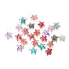10/20Pcs/Lot 15*15.5mm Glass Starfish Shape Charm Small Loose Beads for DIY Jewelry Making Earrings Bracelet Wholesale