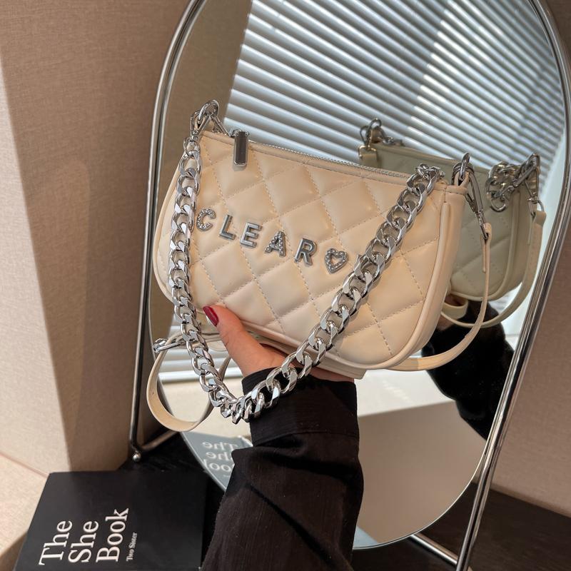 Small square bag and women's bags  women's shoulder bag  crossbody bag  chain wallet  complete set  new fashion