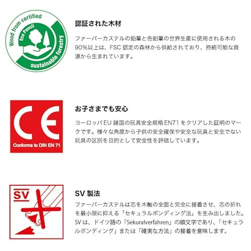 Faber-Castell Watercolor Pencils, Flat Tin, 36-Color Set, TFC-WCP/36C