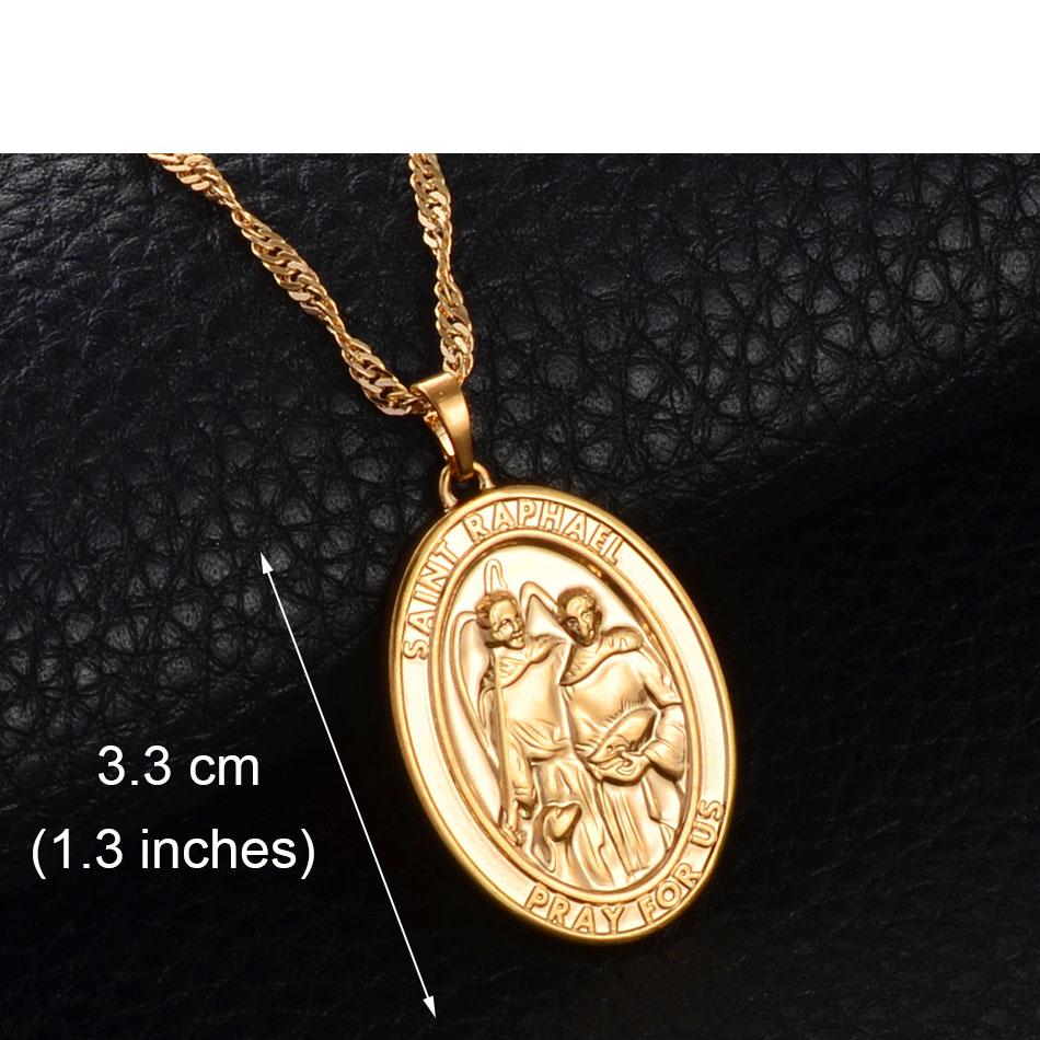 Anniyo (1piece) Russia Religious Jewelry Virgin Mary Jesus Orthodox Mosque Charm Pendant Chain Necklaces Poland @@