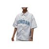 Single Button Loose Short Sleeve Shirt Women Shirts HQ9200-101