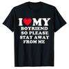 I Love My Partner Clothes: Boyfriend & Girlfriend Tees