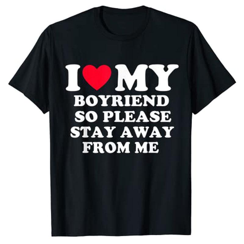 I Love My Partner Clothes: Boyfriend & Girlfriend Tees