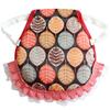 Dual-Layer Hen Saddle Apron with Feather and Back Protector