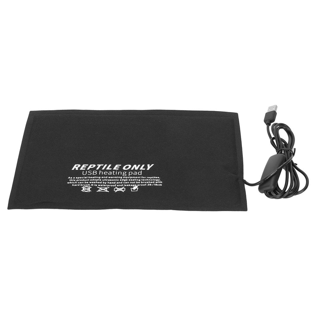 Reptile Heating Mat USB Reptile Heating Mat Under Tank Heating Pad with ThreeLevel Temperature