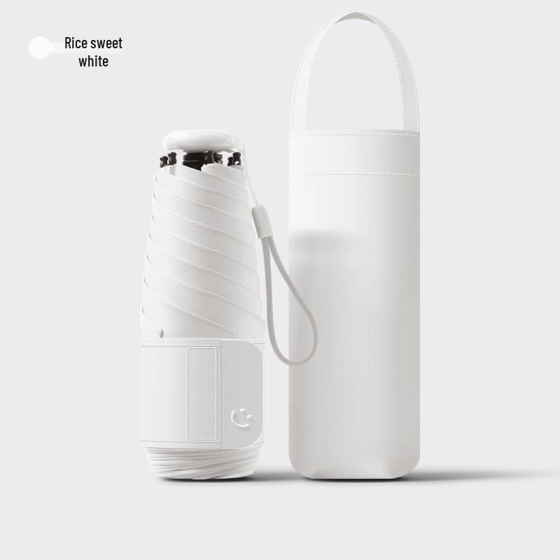 Mini ultralehké kapslové deštníky: Dámský opalovací krém a ochrana proti UV záření s vlastní reklamou.