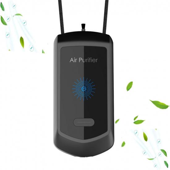 Wearable Negative Ion,Personal Air Purifier Necklace,Portable Mini Air Ionizer for Purifying Around the Body Smoke,Travel,Peculiar Smell,