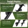 Gartenbohrer Bohrer Durchmesser 80mm und 40 mm Spiral-Gartenbohrer zum Bohren von Löchern und Pflanzen von Blumen Bäumen Sträuchern