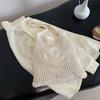 Crochet Toted Bag,Mesh Beach Bag Knit Summer Hoboes Bag Vacation Bohemian Toted Bag for Women Casual Shoulder Handbags