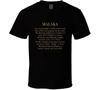 Malaka Greek Word Definition T Shirt Mens Womens Tees Top